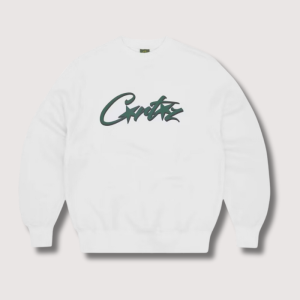 Buy Now | Corteiz Allstarz Sweatshirt White/Green Sale