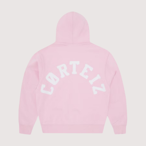 Corteiz Colly Arch Zip Hoodie Pink Sale Stock!