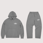Buy Now | Corteiz Island Puff Print Tracksuit Gully Grey