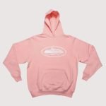 Corteiz Alcatraz Hoodie Baby Pink Limited