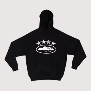 Corteiz 4Starz Alcatraz Hoodie Black Sale