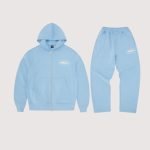 Buy Now | Island Puff Print Zipper Tracksuit Baby Blue
