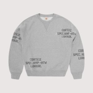 Buy Now | HMP Stencil Crewneck Light Heather Limited