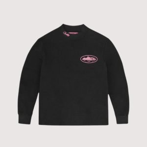 Buy Now | Corteiz Alcatraz Waffle Longsleeve Black/Pink