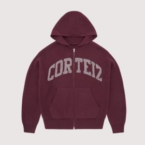 Corteiz 3M College Knit Zip Hoodie
