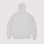 Corteiz Lion Boxy Zip Hoodie Light Heather