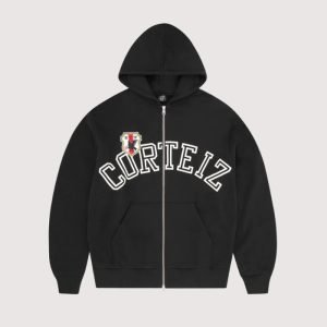 Buy Now | Corteiz Arch Shield Open Hem Tracksuit Black