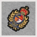Royale Crest Quarter Zip Heather Grey Limited