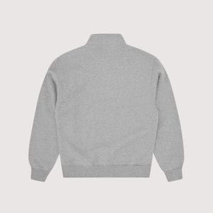 Royale Crest Quarter Zip Heather Grey Limited