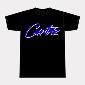 Corteiz Allstarz T-shirt Black/Blue