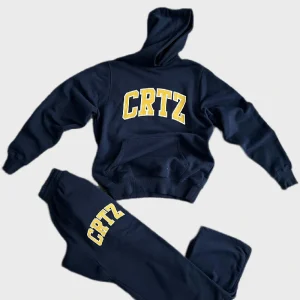 Corteiz Black Shain Tracksuit